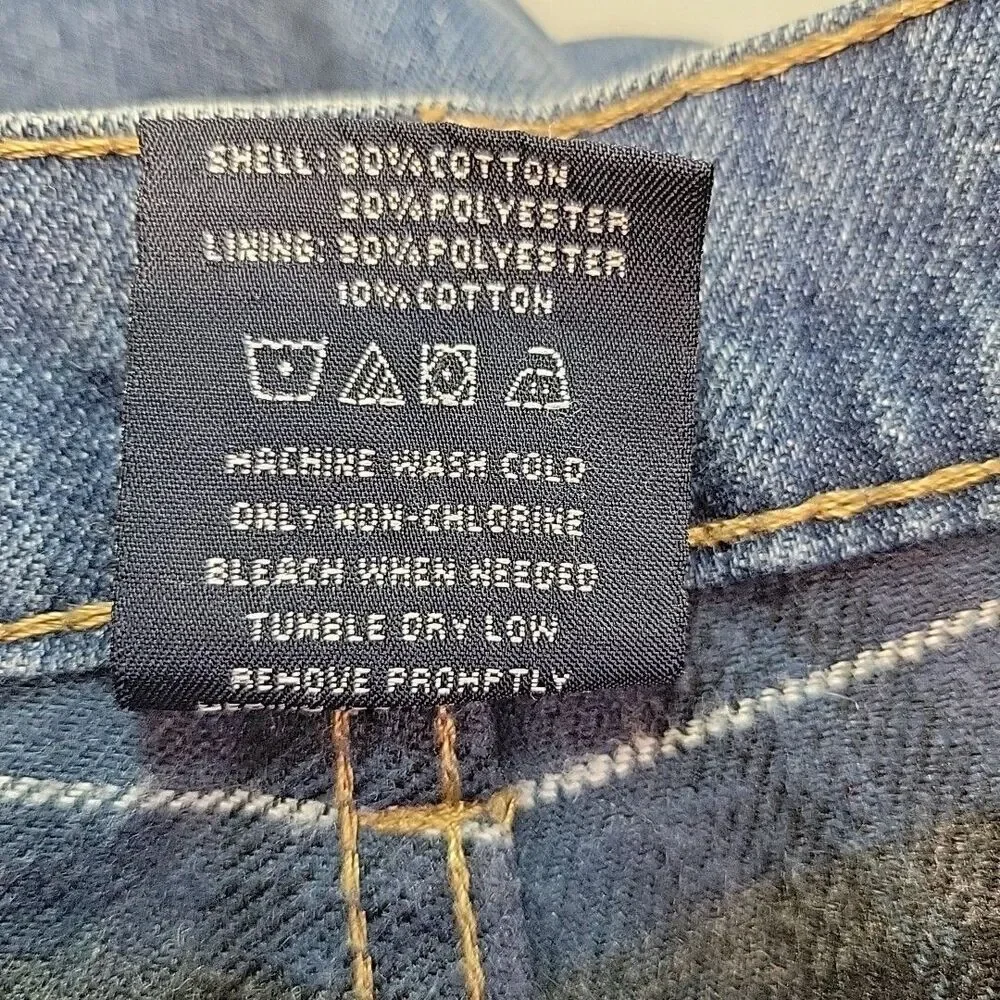Smiths Mens Flannel Lined Carpenter Jeans Measures Size 36x28 Workwear